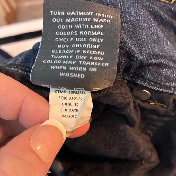 Torrid Jegging Jeans Women's 18R Plus Size Dark Wash Fading Casual Tummy Control - Picture 3 of 13